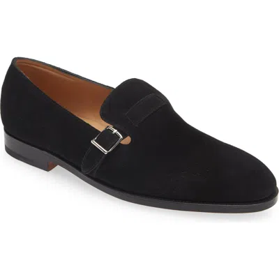 John Lobb Delano Ii Buckle Loafer In Black