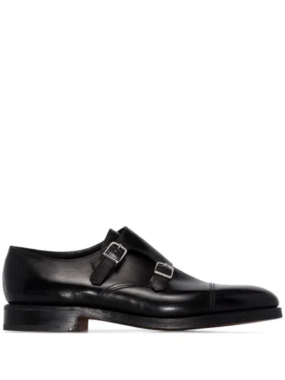 John Lobb Flat Shoes In Black