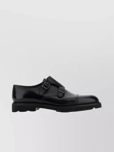 John Lobb Lace-up Shoes With Low Block Heel