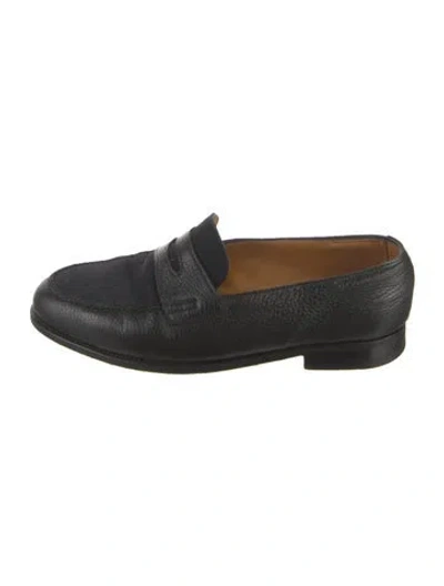 Pre-owned John Lobb Leather Dress Loafers In Multi
