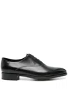 John Lobb Leather Oxford Shoes In Black