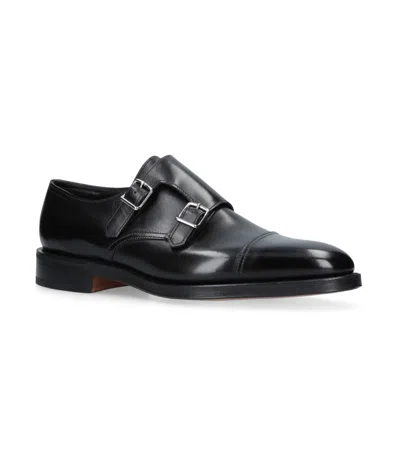 John Lobb Leather William Monk Shoes