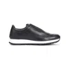 John Lobb Stylish Sneakers With Contrast Sole And Pull Tab In Black