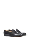 John Lobb Lopez Slipon Loafers In Black