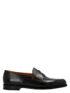 John Lobb Mens Dark Brown Lopez Leather Loafers