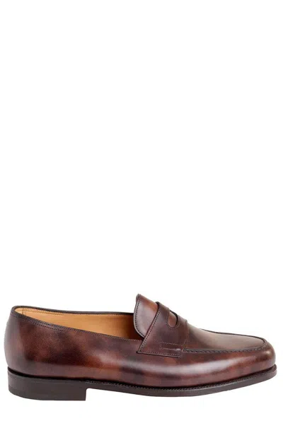 John Lobb Lopez Loafers Loafers In Marrone