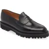 John Lobb Lopez Penny Loafer In 1r- Black