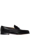 John Lobb Lopez Slipon Loafers In Black