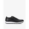John Lobb Stylish Sneakers With Contrast Sole And Pull Tab In Black