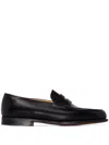 John Lobb Lopez Slipon Loafers In Black