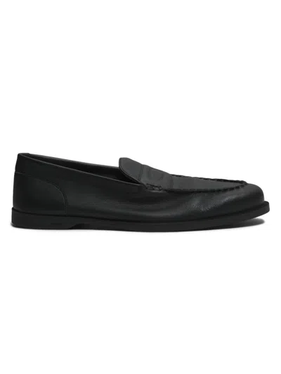 John Lobb Men's Pace Slip-on Loafers In Black