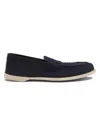 John Lobb Men's Pace Slip-on Loafers In Blue