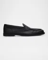 John Lobb Pace Full-grain Leather Loafers In Black