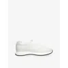 John Lobb Leather Stream Elastic Sneakers In Multi
