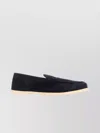 JOHN LOBB NAVY BLUE SUEDE PACE LOAFERS