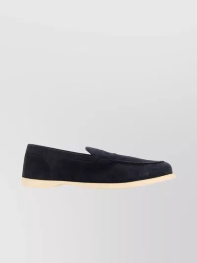 John Lobb Pace Suede Loafers In Multi