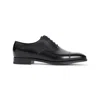 John Lobb City Ii Black Calf Leather Oxfords In Black