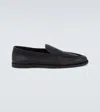John Lobb Pace Leather Loafers In Black