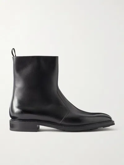 John Lobb Regi Leather Chelsea Boots In Multi