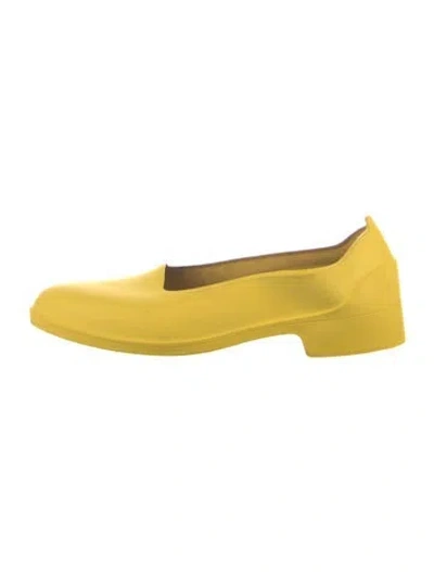Pre-owned John Lobb Rubber Loafers In Yellow