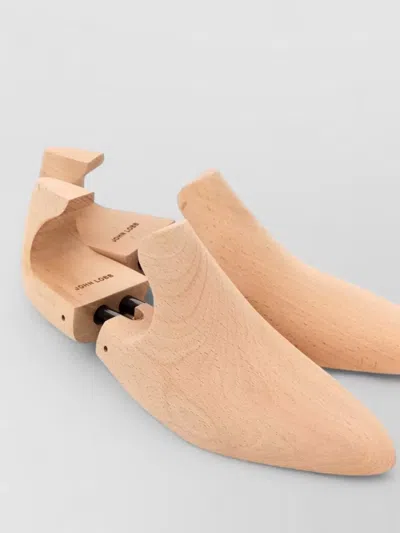 John Lobb Shoe Trees Adjustable Design Smooth Wood In Orange
