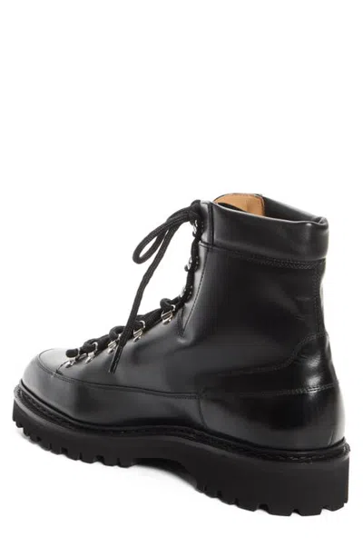 John Lobb Sommet Leather Boot In Black