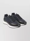 John Lobb Stylish Sneakers With Contrast Sole And Pull Tab In Blue