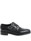 John Lobb William Derby Shoes In Black