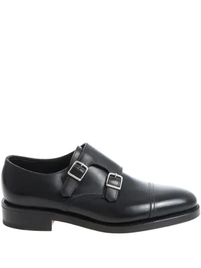John Lobb William Derby Shoes In Black