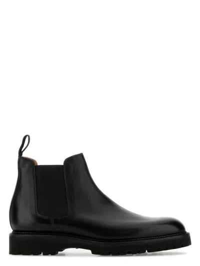 John Lobb Women's Leather Lawry Ankle Boots