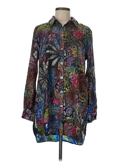Pre-owned John Mark Casual Dress In Purple