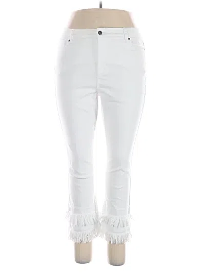 Pre-owned John Mark Jeans In White