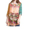 John Mark Lord I Think I Could Duster/top In Multi Floral In Multi