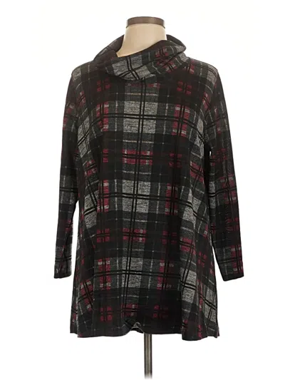 Pre-owned John Mark Poncho In Black