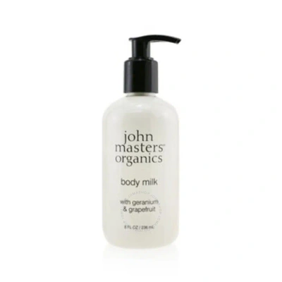 John Masters Organics Body Milk With Geranium & Grapefruit 8 oz Bath & Body 669558002050