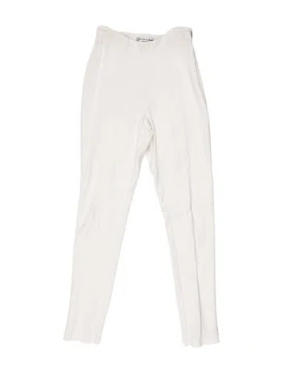 Pre-owned John Paul Ataker Skinny Leg Pants In White