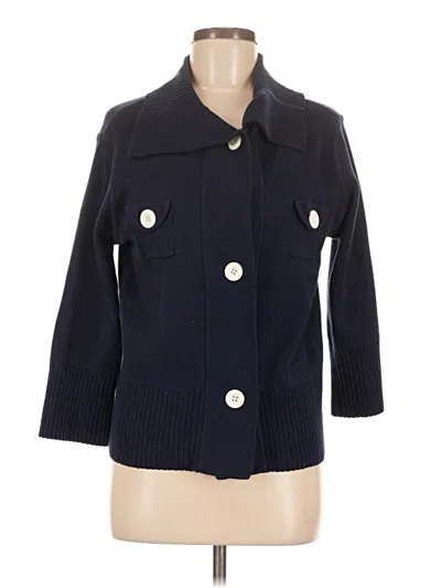 Pre-owned John Paul Richard Cardigan Sweater In Blue