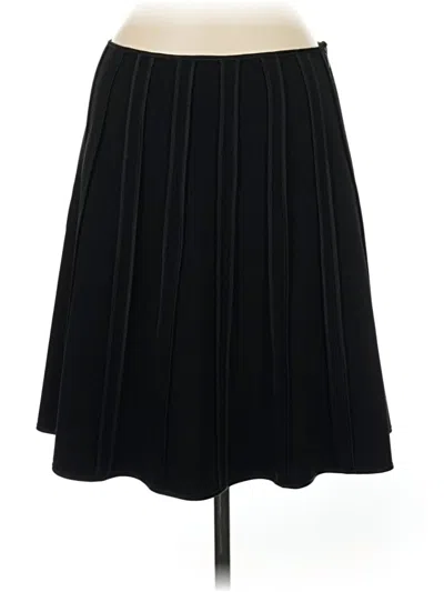 Pre-owned John Paul Richard Formal Skirt In Black