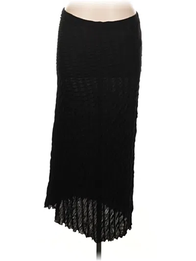 Pre-owned John Paul Richard Formal Skirt In Black