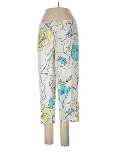 Pre-owned John Paul Richard Linen Pants In White