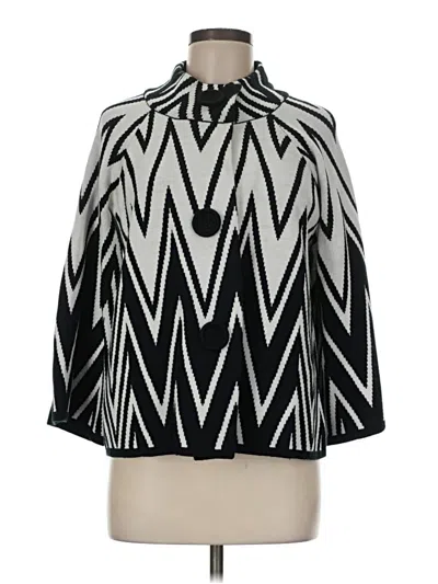 Pre-owned John Paul Richard Poncho In Black