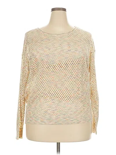 Pre-owned John Paul Richard Pullover Sweater In Gold