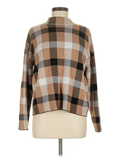 Pre-owned John Paul Richard Turtleneck Sweater In Brown