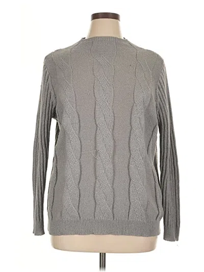 Pre-owned John Paul Richard Turtleneck Sweater In Gray