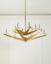 John-richard Collection Antares 12-light Chandelier In Gold