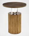 John-richard Collection Beacon Side Table In Brown
