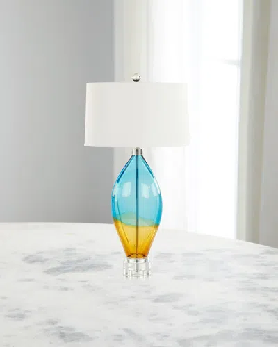 John-richard Collection Blue Hour 33" Table Lamp In Multi