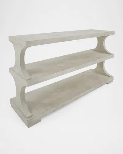 John-richard Collection Cadence Small Console Table In Gray