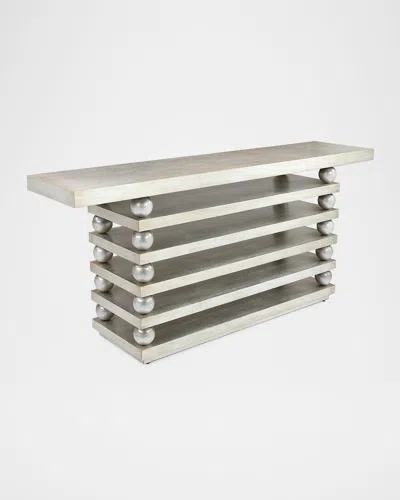 John-richard Collection Camadas Console Table In Neutral
