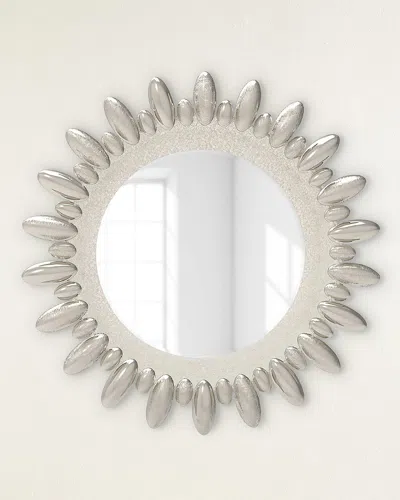 John-richard Collection Celestial 56.5" Wall Mirror In Gray